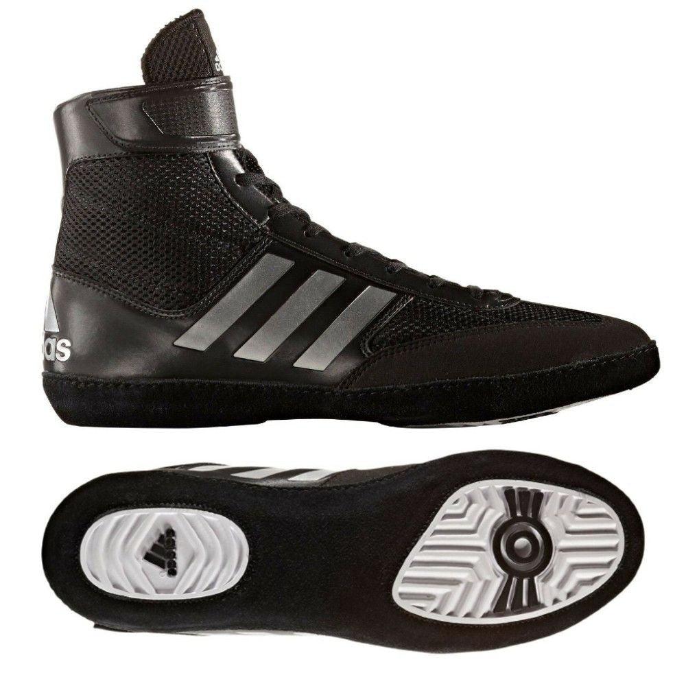 Adidas Combat Speed 5 Wrestling Stiefel Schwarz Kampfausrustung UK FEUK