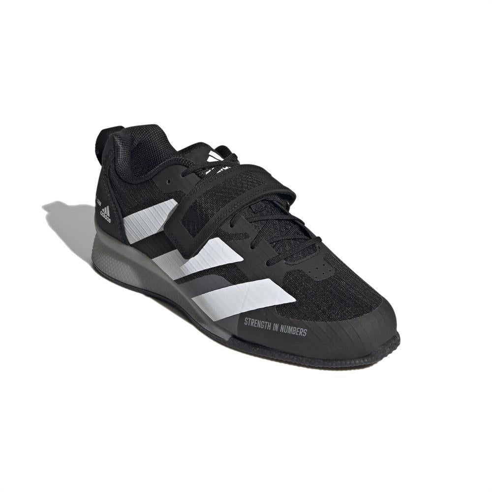 Adidas Adipower 3 Weightlifting Boots - Black/Grey-FEUK