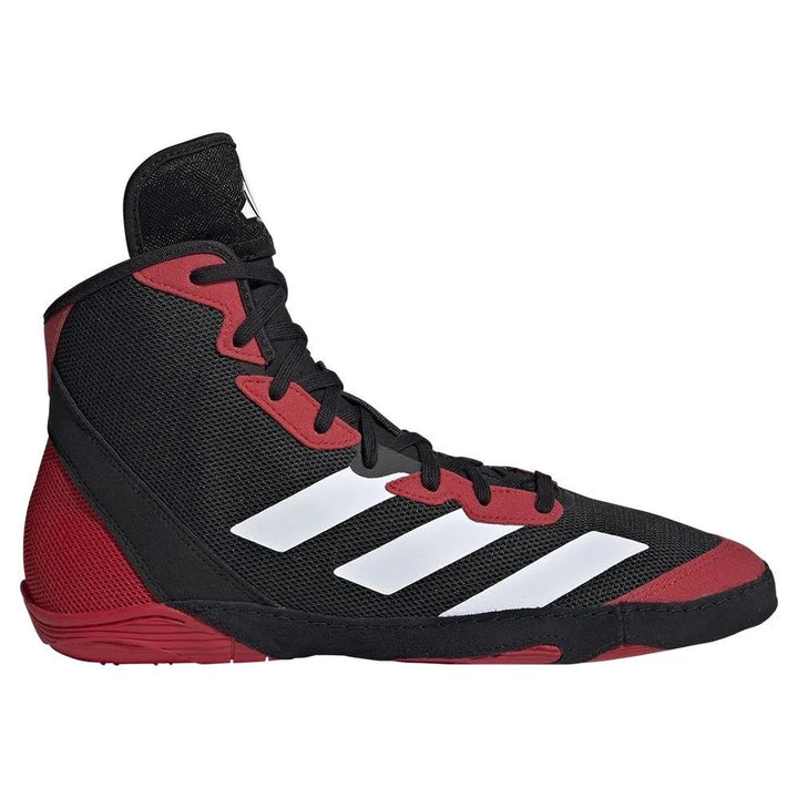 Adidas Adizero Wrestling Boots - Black/Red-Adidas