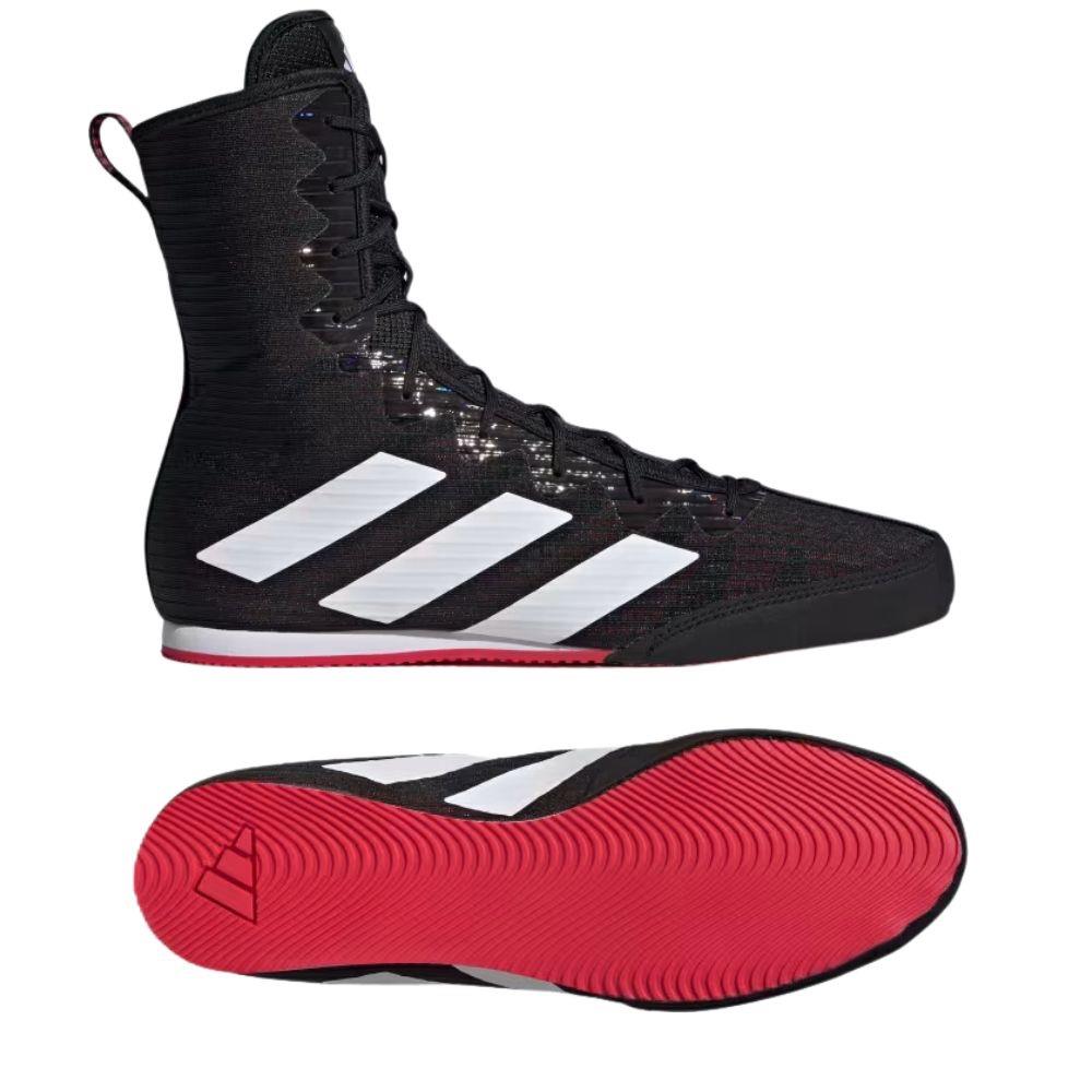 Adidas Box Hog 4 Boxing Boots - Core Black-Adidas