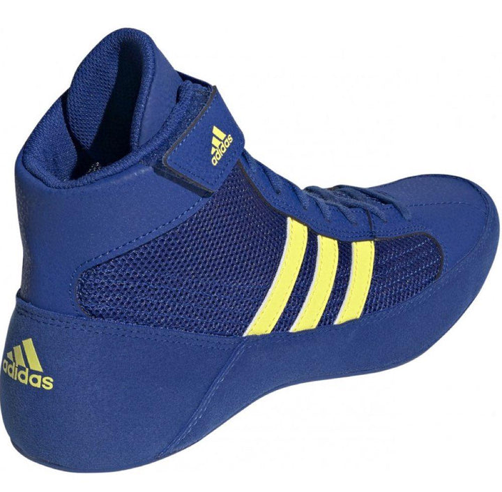 Adidas Havoc Adult Wrestling Boots - Blue-FEUK