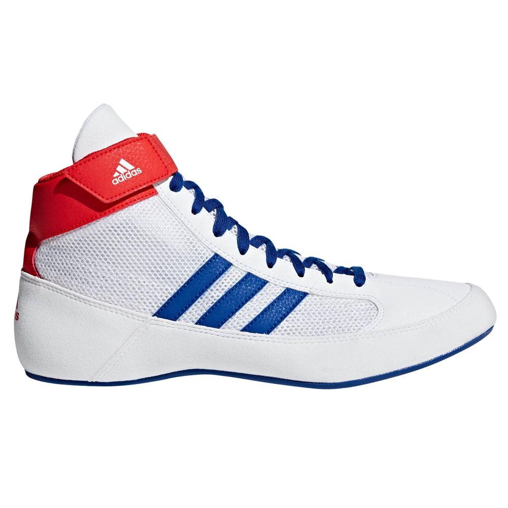 Adidas Havoc Kids Wrestling Boots - White-FEUK