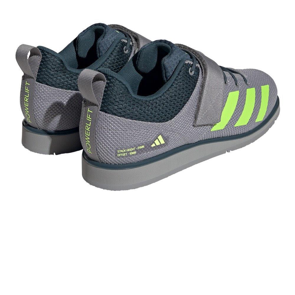 Adidas Powerlift 5 Weightlifting Boots - Grey-FEUK