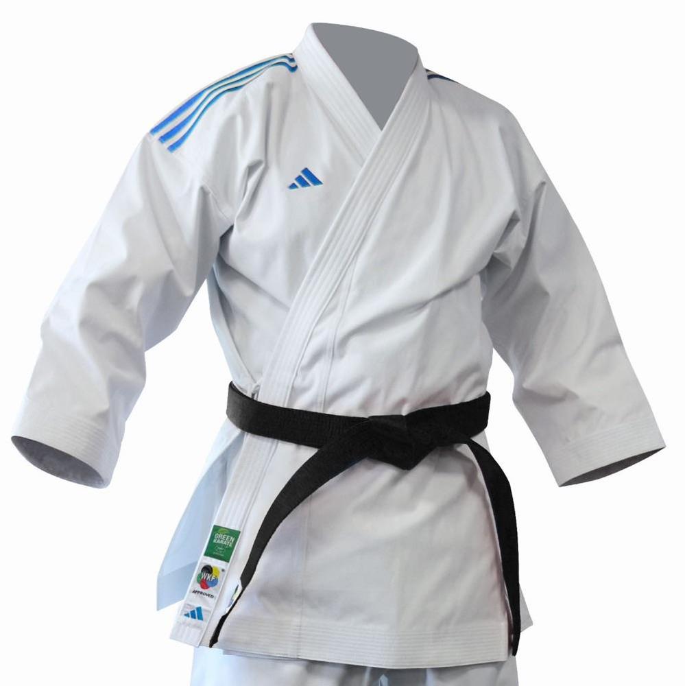 Adidas WKF Japanese Cut 14oz Coloured Karate Uniform-Adidas