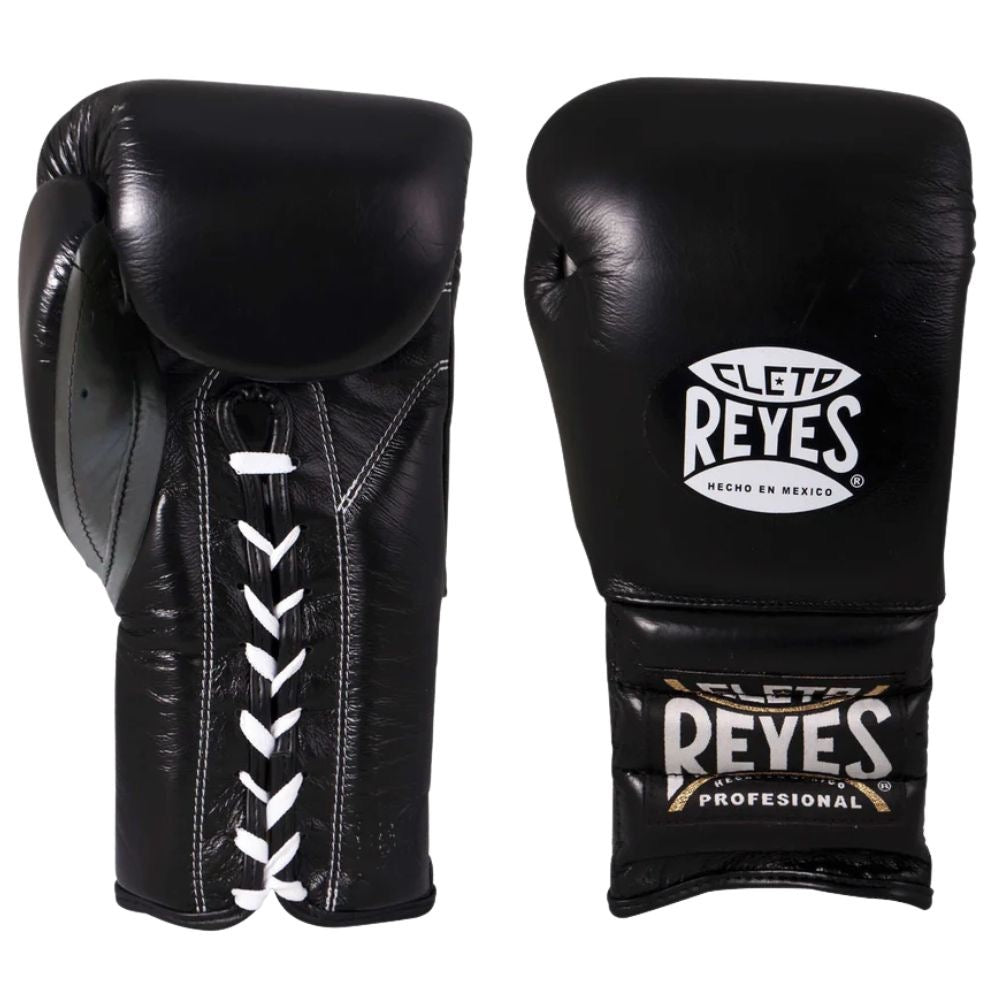 Cleto Reyes Lace Sparring Gloves - Black-Cleto Reyes