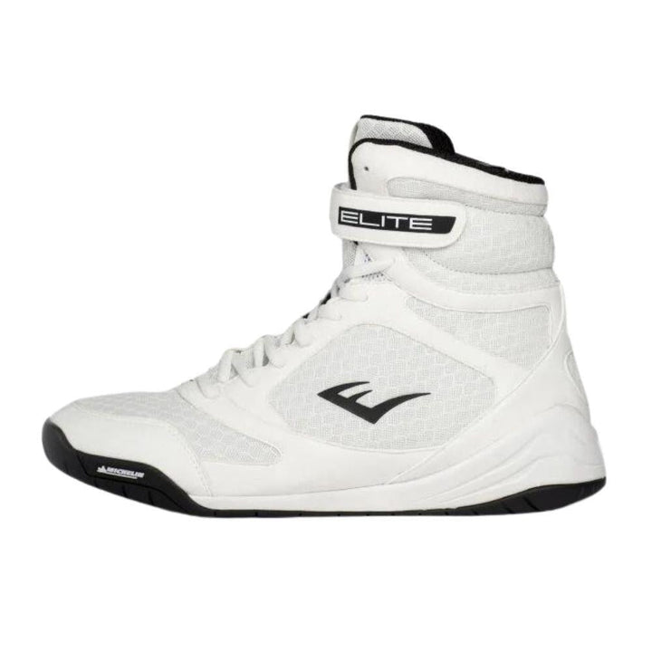 Everlast Elite 2.0 High Top Boxing Boots - White-Everlast