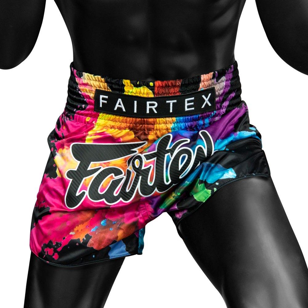 Fairtex Funky Soul Muay Thai Shorts - Black-Fairtex