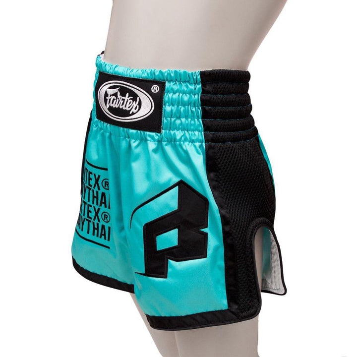 Fairtex Kids Turquoise Muay Thai Shorts-Fairtex