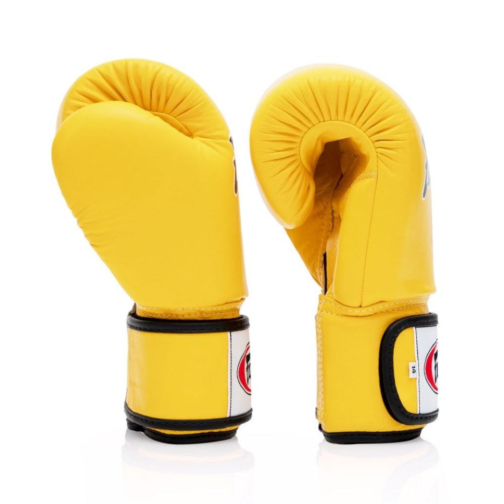 Fairtex Universal Boxing Gloves - Yellow-FEUK