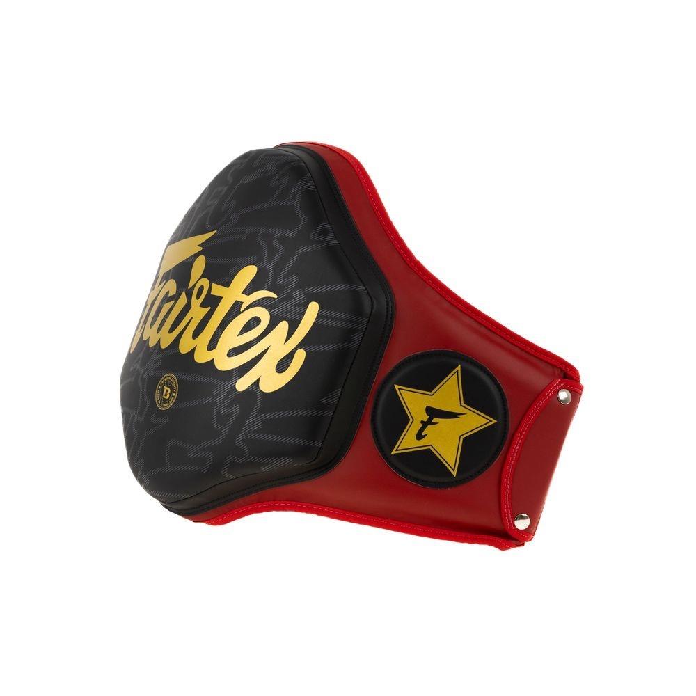 Fairtex X Booster Belly Pad - Red/Black-Fairtex