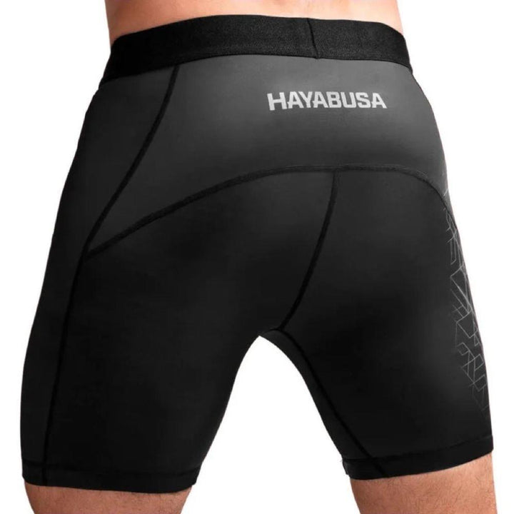 Hayabusa Geo Vale Tudo Shorts - Grey-Hayabusa