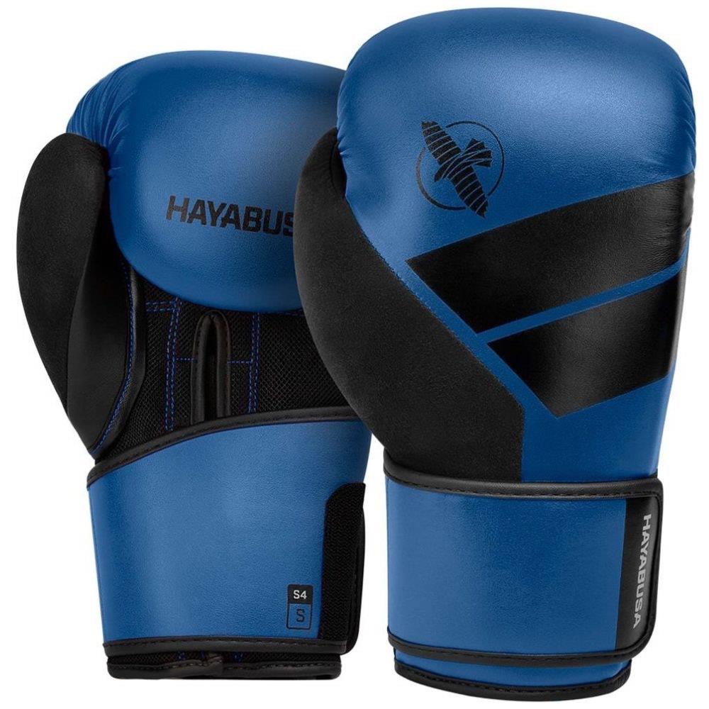 Hayabusa S4 Boxing Gloves - Blue-Hayabusa