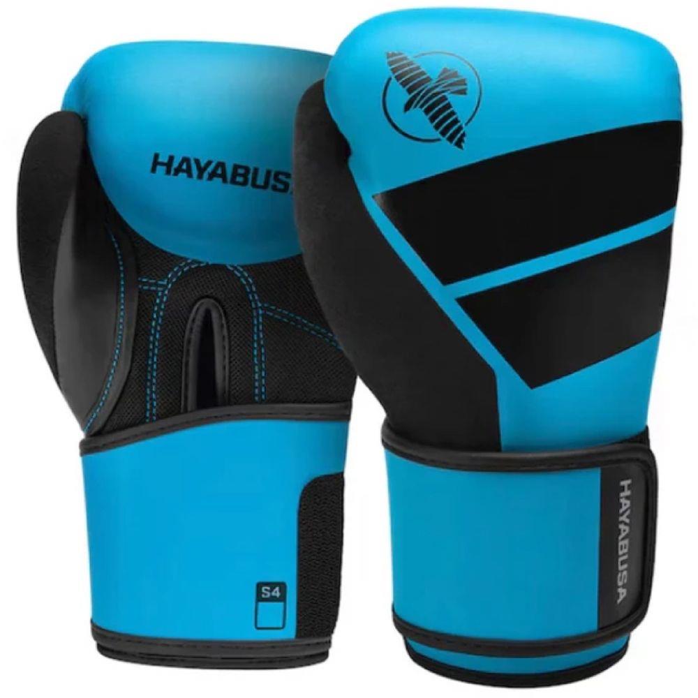 Hayabusa S4 Youth Boxing Gloves - Cyan-Hayabusa