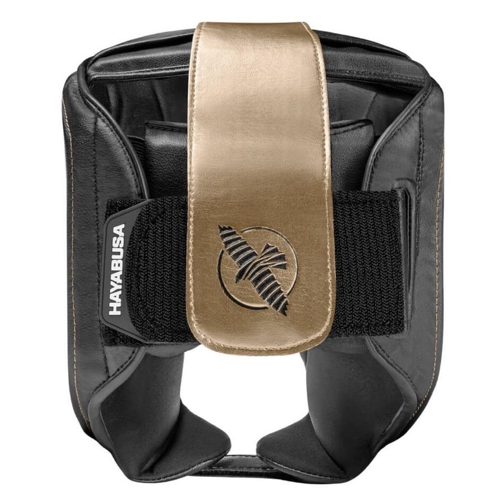 Hayabusa T3 Head Guard - Black/Gold-Hayabusa