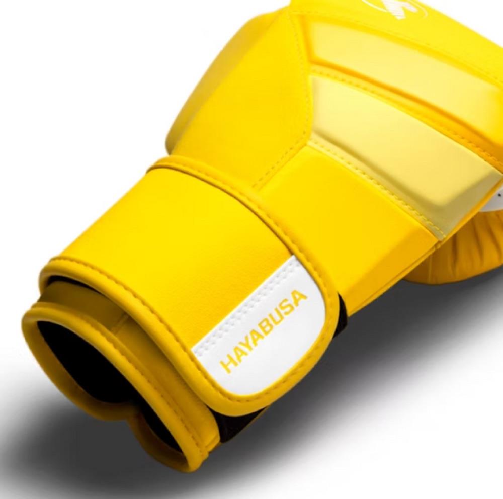 Hayabusa T3 Neon Boxing Gloves - Yellow-Hayabusa