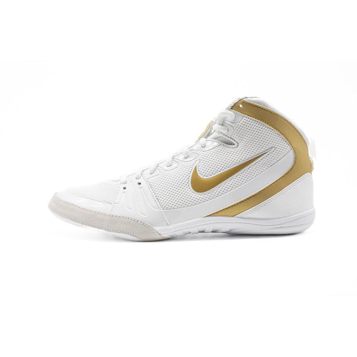 Nike Freek Wrestling Boxing Boots - White/Gold-Nike