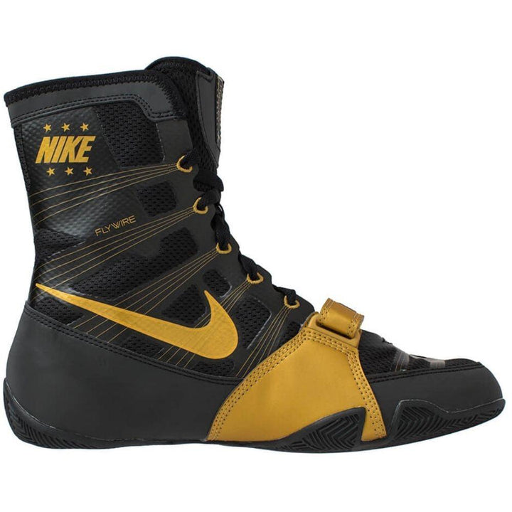 Nike Hyper KO Boxing Boots - Black/Gold