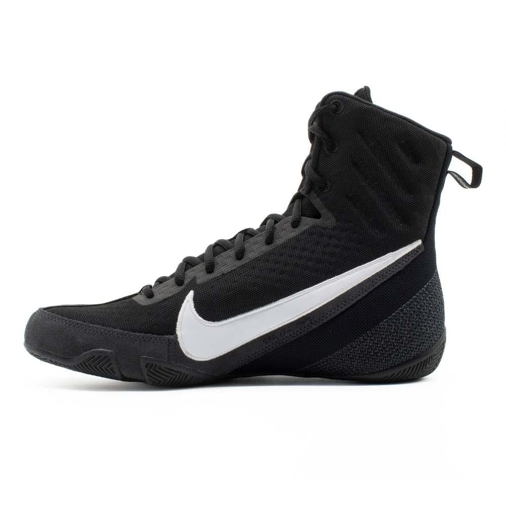 Nike Machomai 3 Boxing Boots - Black/White - Free Socks-Nike