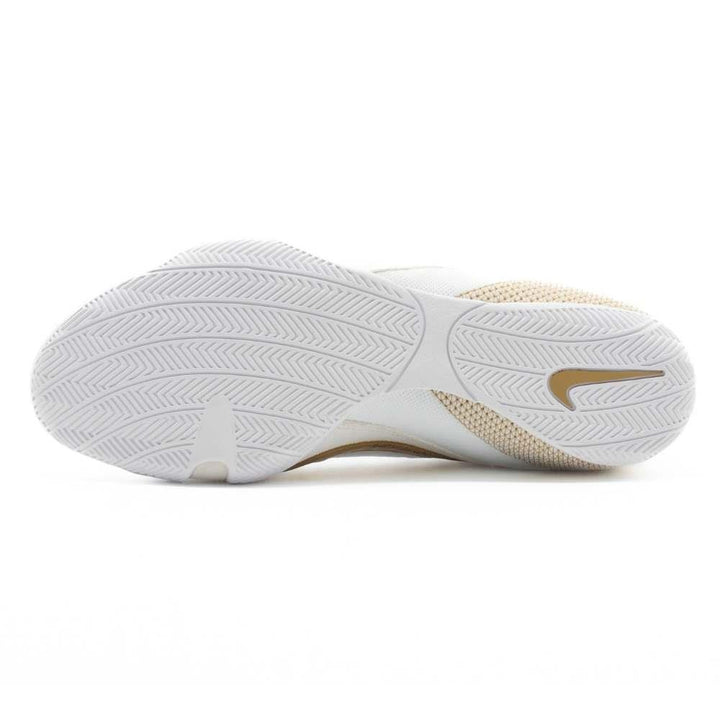 Nike Machomai 3 Boxing Boots - White/Gold - Free Socks-Nike