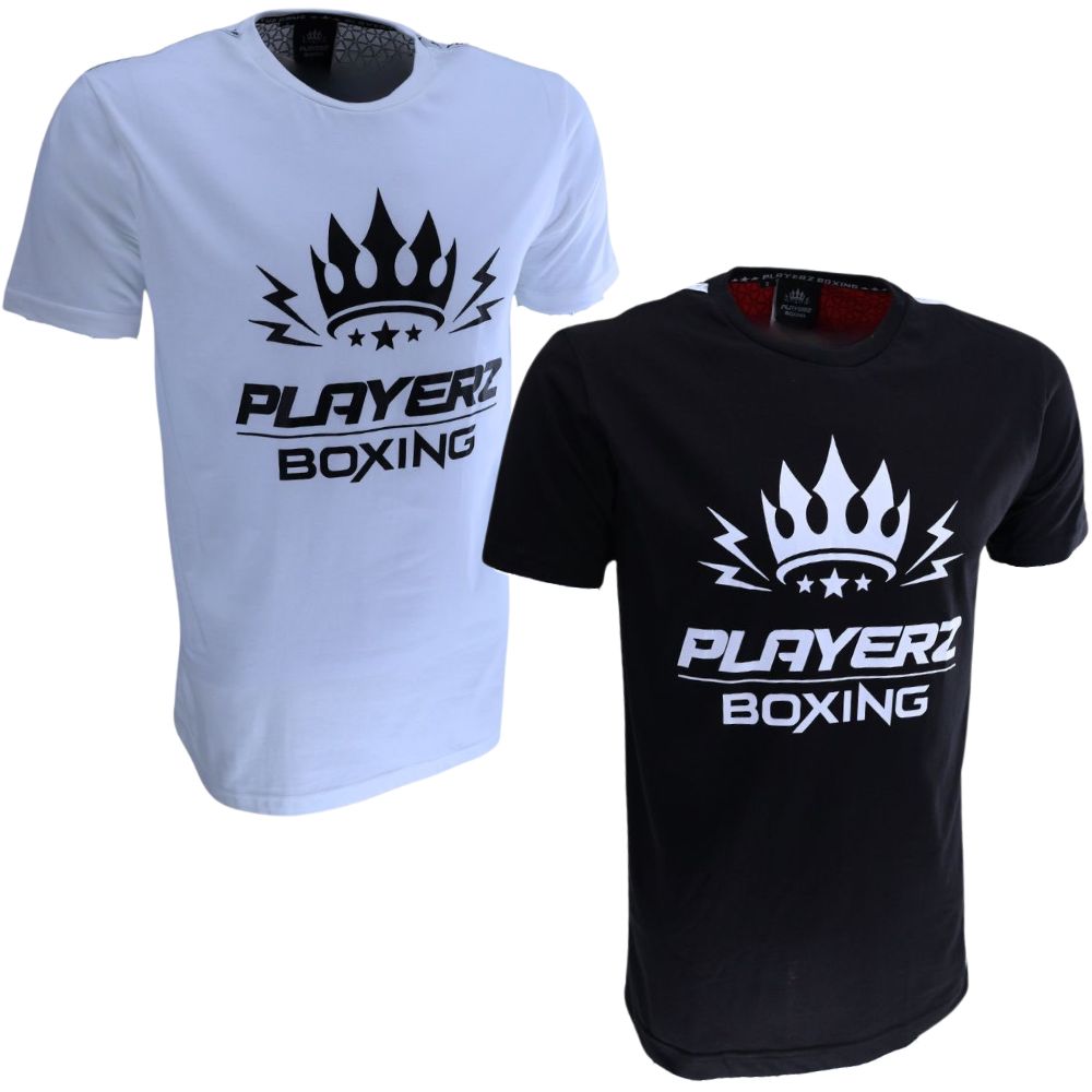 Playerz Big Logo T-Shirt-Playerz Boxing