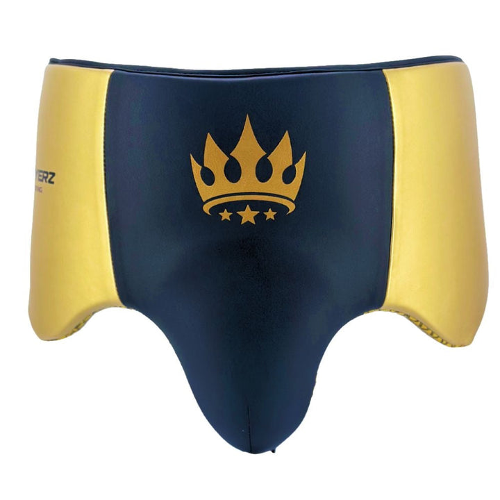 Playerz Power Groin Guard - Black/Gold-Playerz Boxing