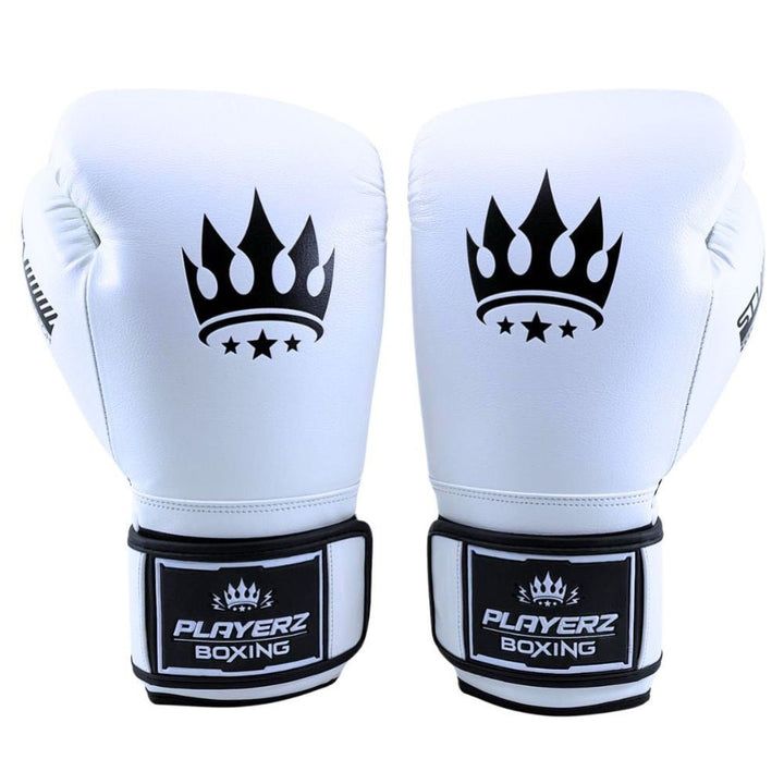 Playerz SparTech Boxing Set - White-Playerz Boxing