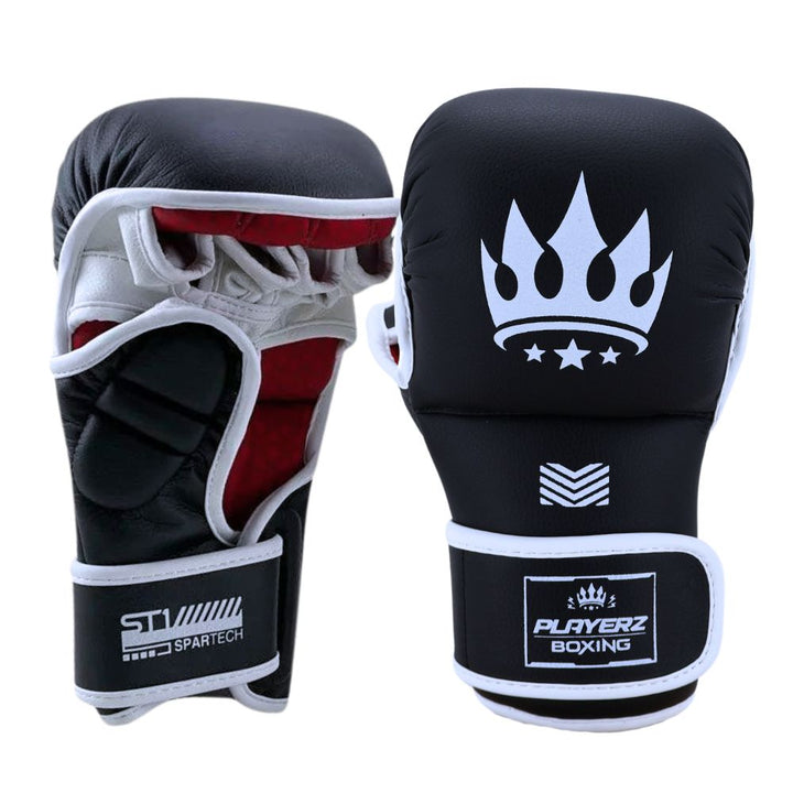 Playerz SparTech MMA Set - Black-Playerz Boxing