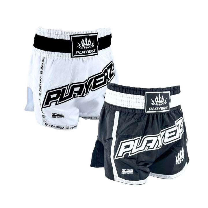 Playerz SparTech Muay Thai Shorts-Playerz Boxing