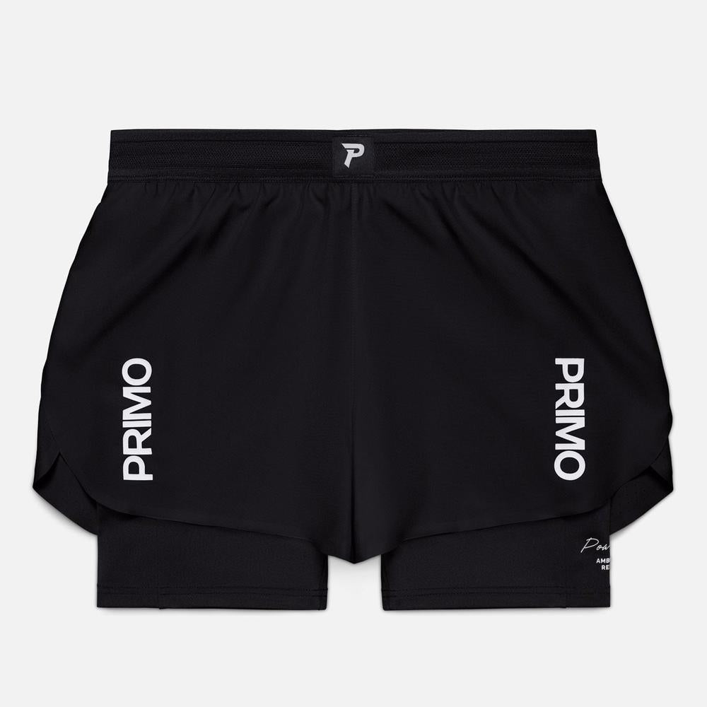 Primo E.S.C. (Elite Strikers Club) Compression Shorts - Onyx-Primo