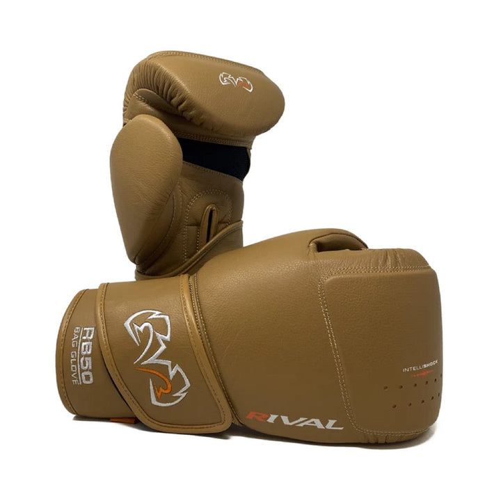 Rival RB50 Intelli-Shock Compact Bag Gloves-Rival Boxing