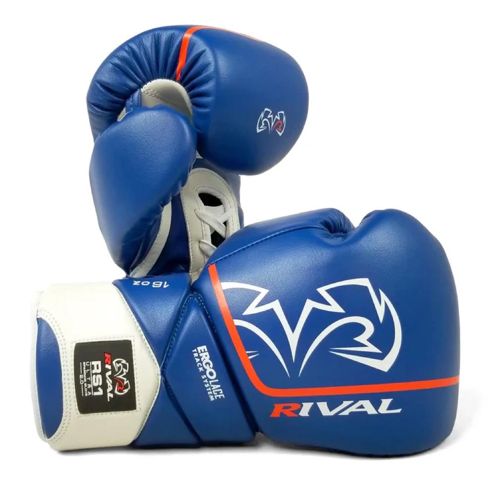 Rival RS1 Ultra Lace Sparring Gloves-Rival Boxing