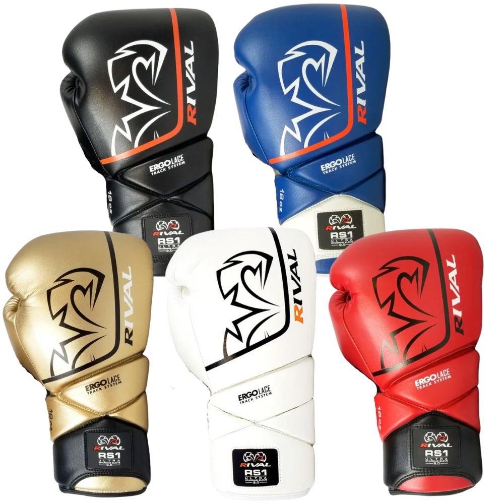 Rival RS1 Ultra Lace Sparring Gloves-Rival Boxing