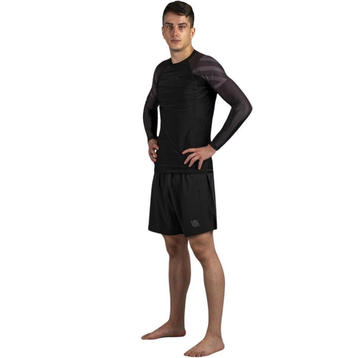 Sanabul Essential Long Sleeve BJJ Rash Guard-Sanabul