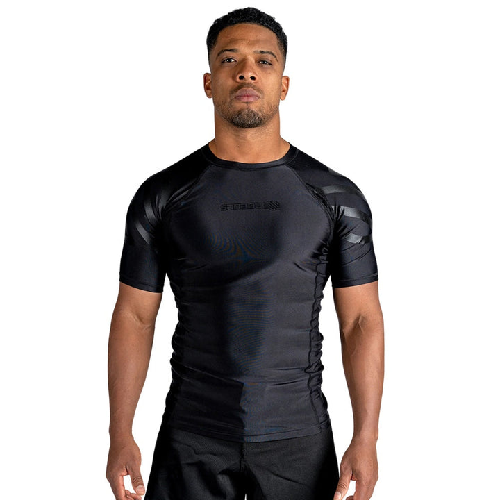 Sanabul Essential Short Sleeve BJJ Rash Guard-Sanabul