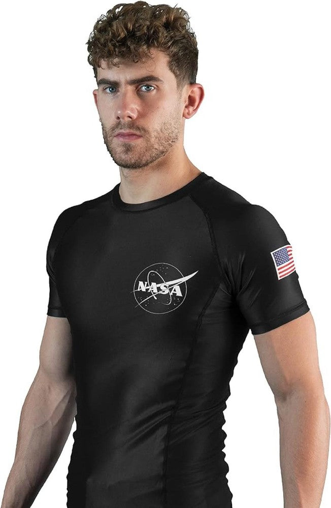 Sanabul NASA Short Sleeve BJJ Rash Guard-Sanabul