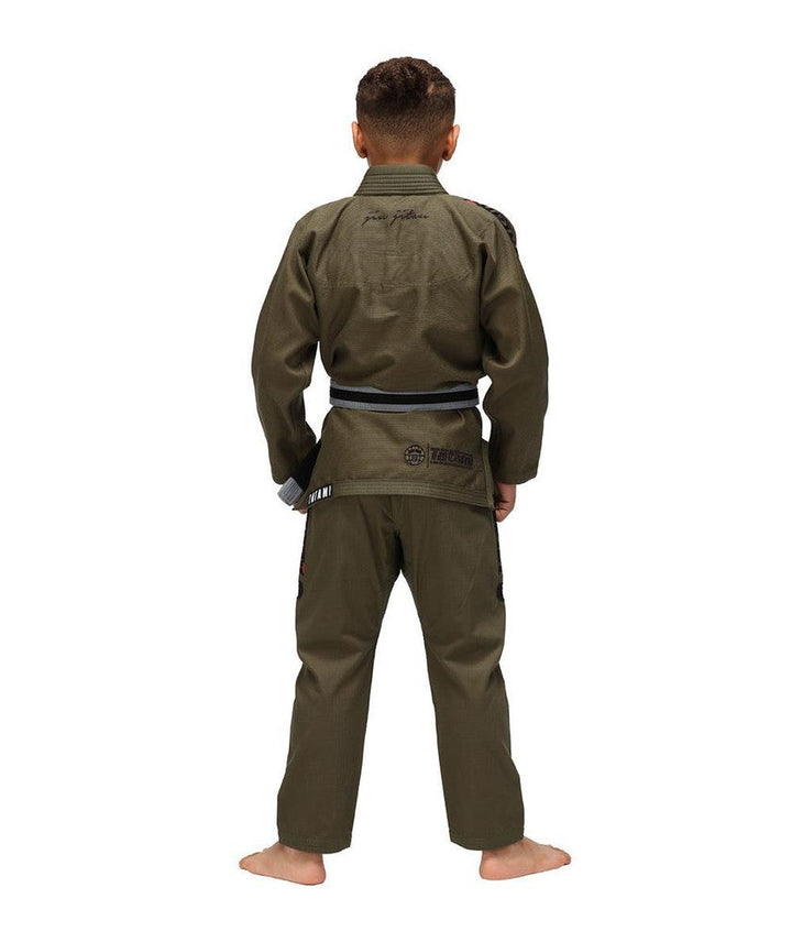 Tatami Elements Kids Superlite BJJ Gi - Khaki-FEUK