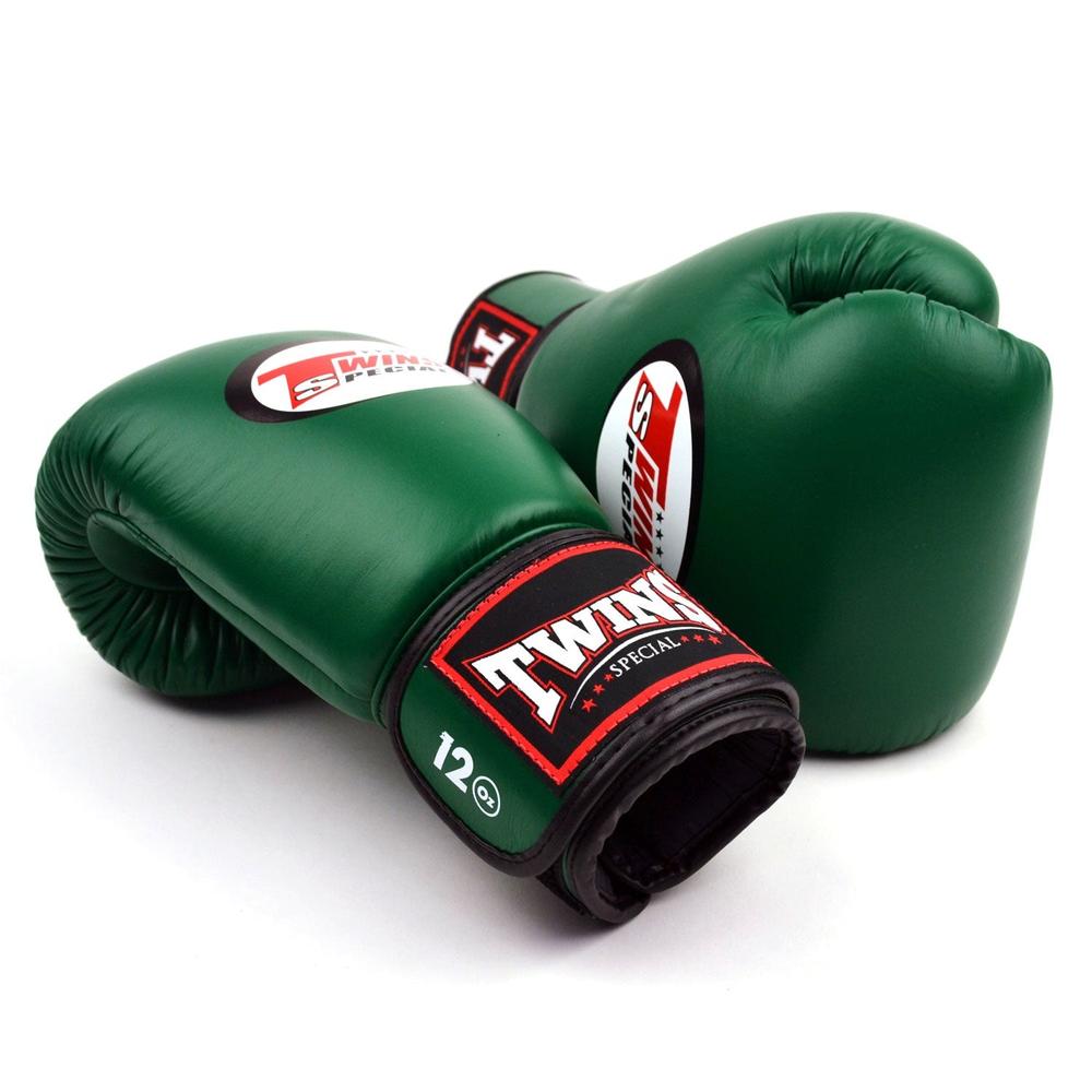 Twins BGVL4 Boxing Gloves - Dark Green-Twins