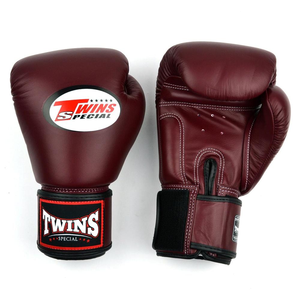 Twins BGVL4 Boxing Gloves - Maroon-Twins