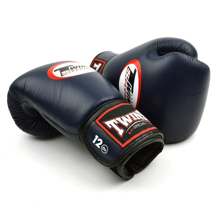 Twins BGVL4 Boxing Gloves - Navy-Twins