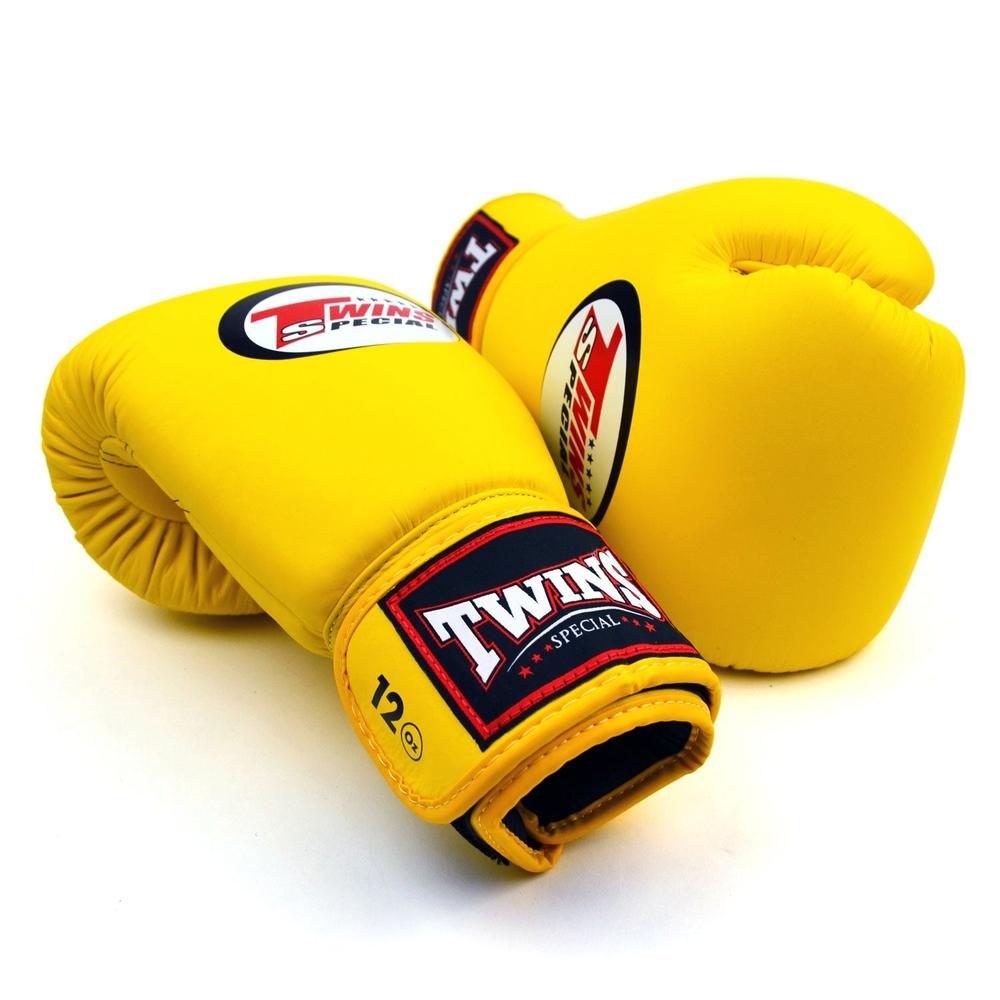 Twins BGVL4 Boxing Gloves - Yellow-Twins