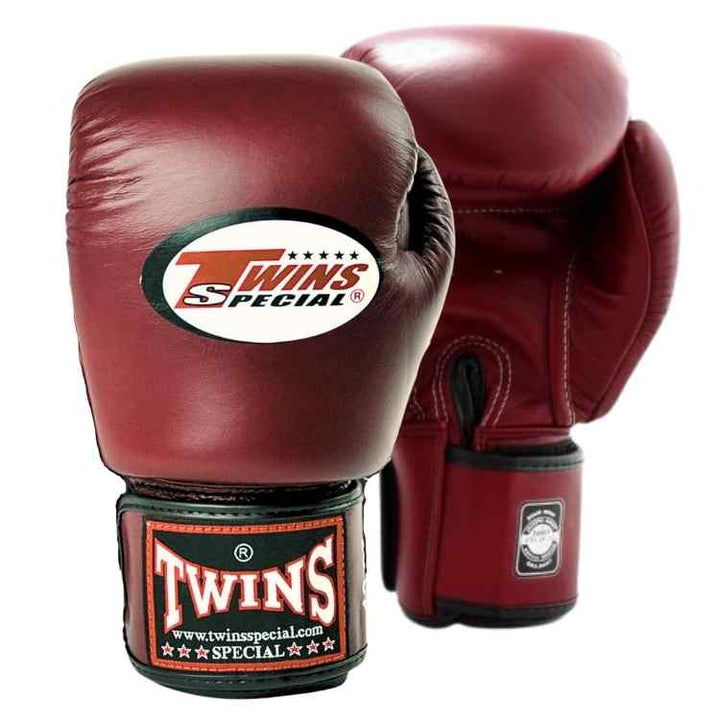 Twins Boxing Gloves - Maroon