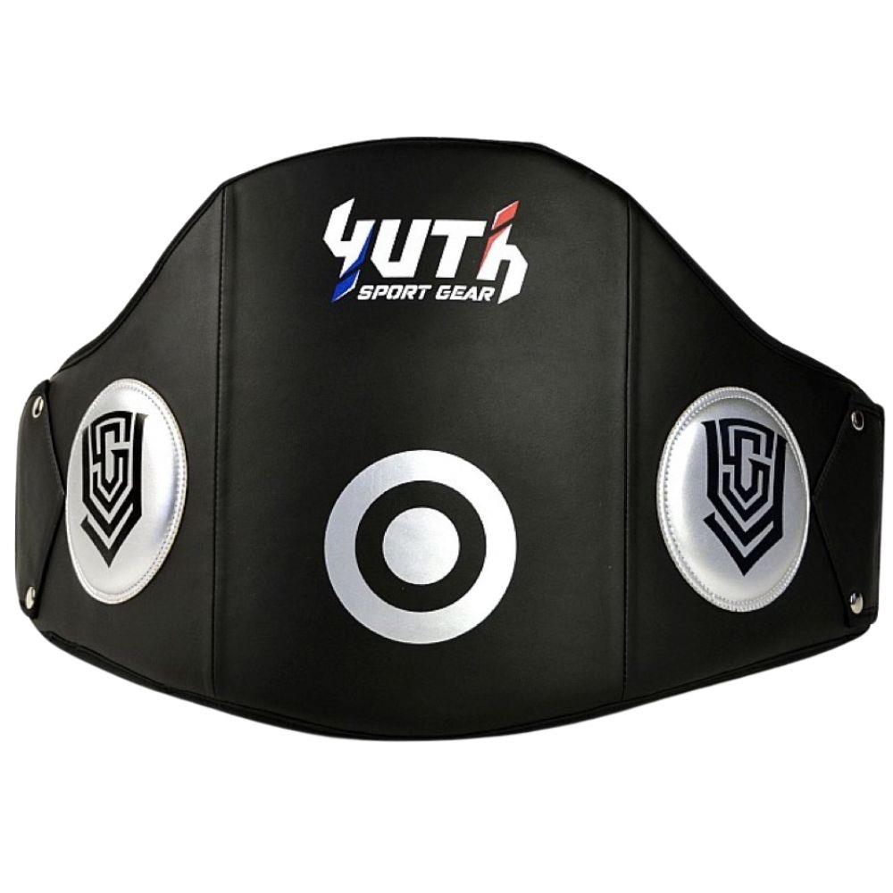 Yuth Classic Belly Pad - Black/Silver-Yuth Sport Gear