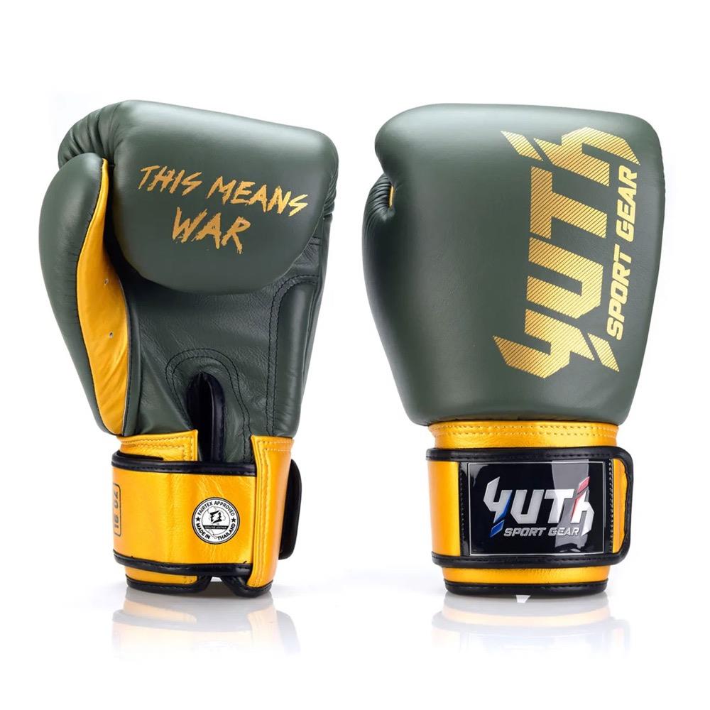 Yuth Gold Line Boxing Gloves-Yuth Sport Gear