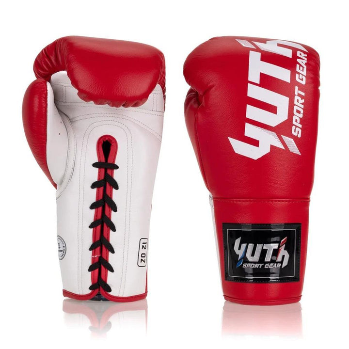 Yuth Lace Up Boxing Gloves-Yuth Sport Gear