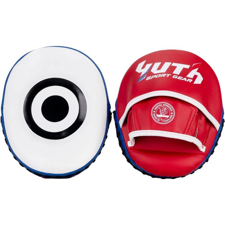 Yuth Speed Mitts - White/Blue-Yuth Sport Gear